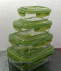 Airlock Glass Storage Containers